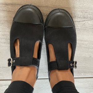 Mary Jane canvas shoe